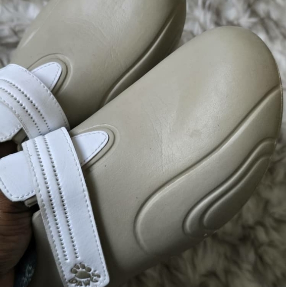 Dawgs Ultralite Womens Golf Shoes Size 8/38 White & Tan 🌴 - Picture 7 of 9